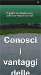 Mobile Screenshot of coperture-piscina.com